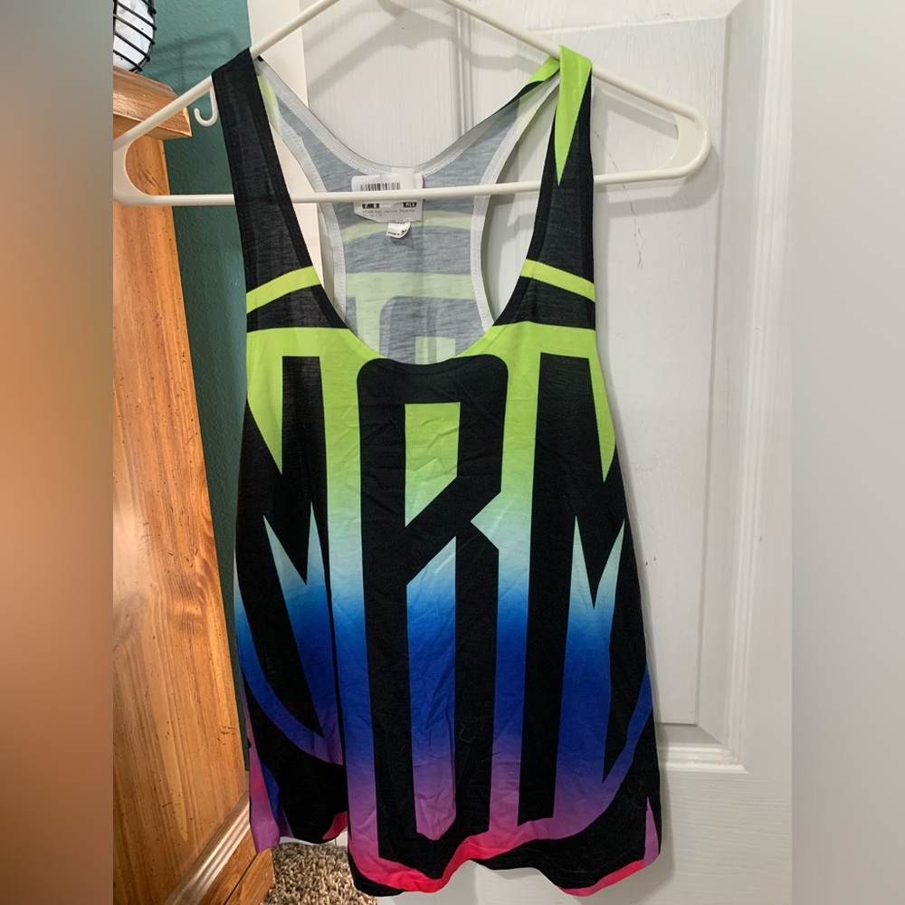 Colorful Graphic Tank Top Size M